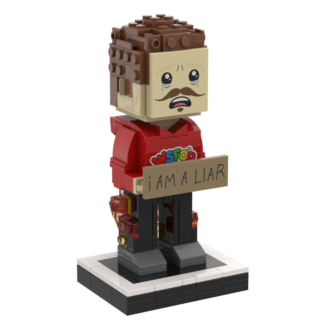 Ammon Statue: Brick Building Kit