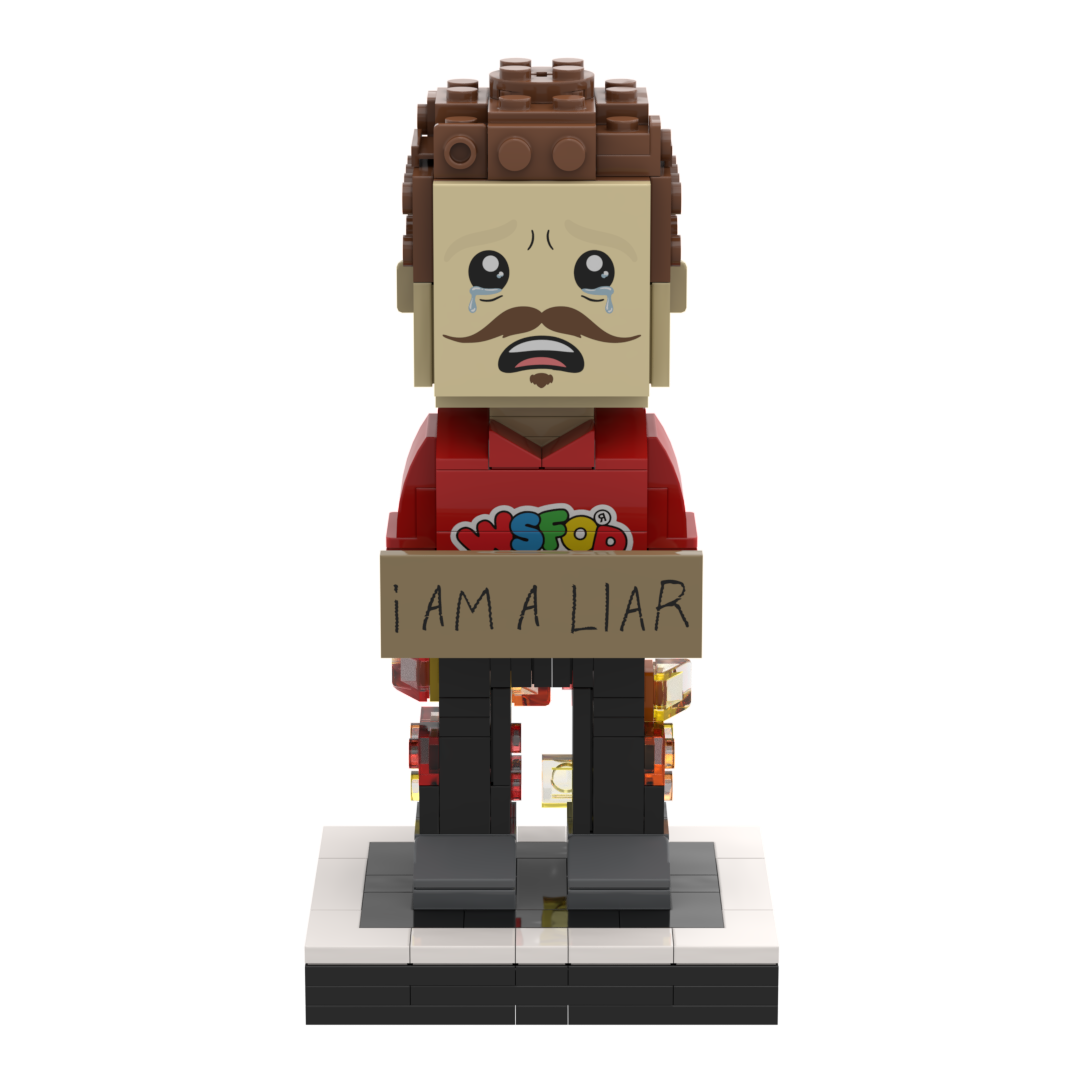 Ammon Statue: Brick Building Kit