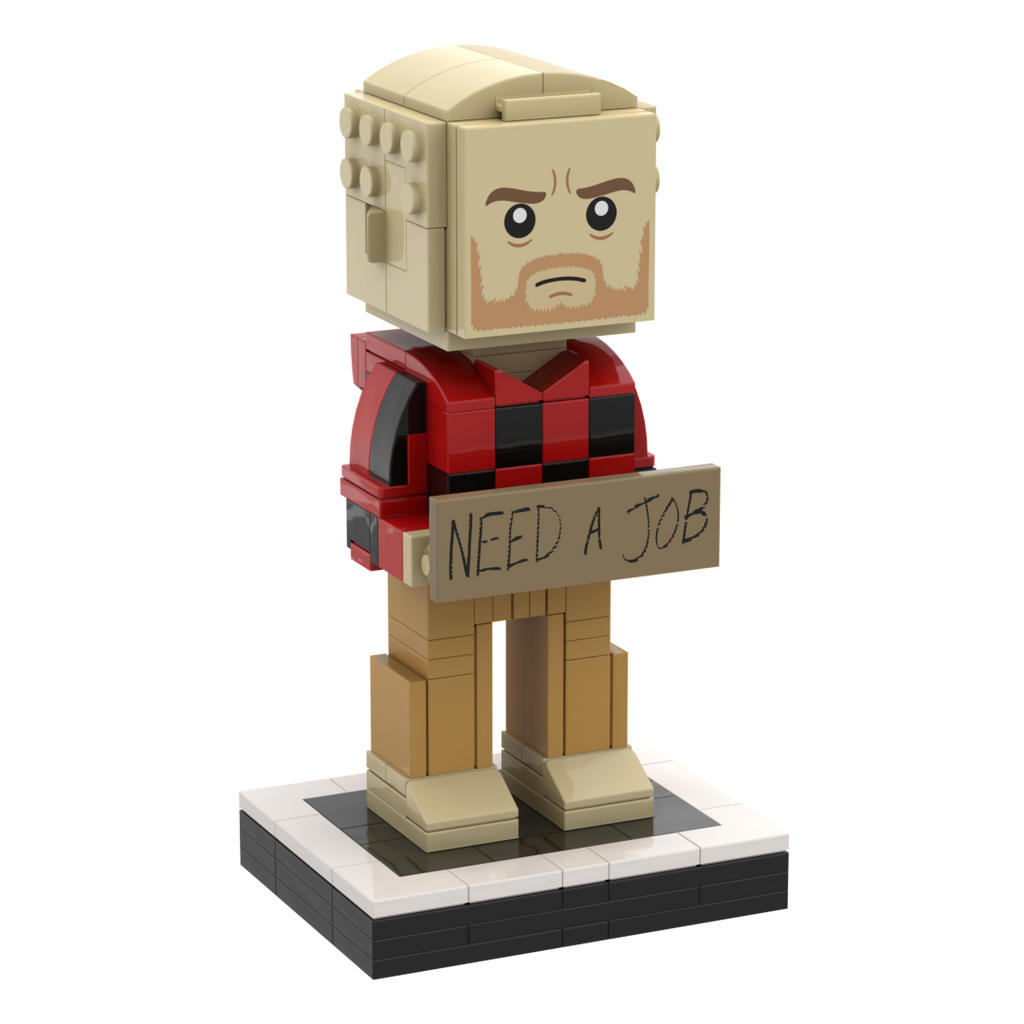 Josh Statue: Brick Building Kit