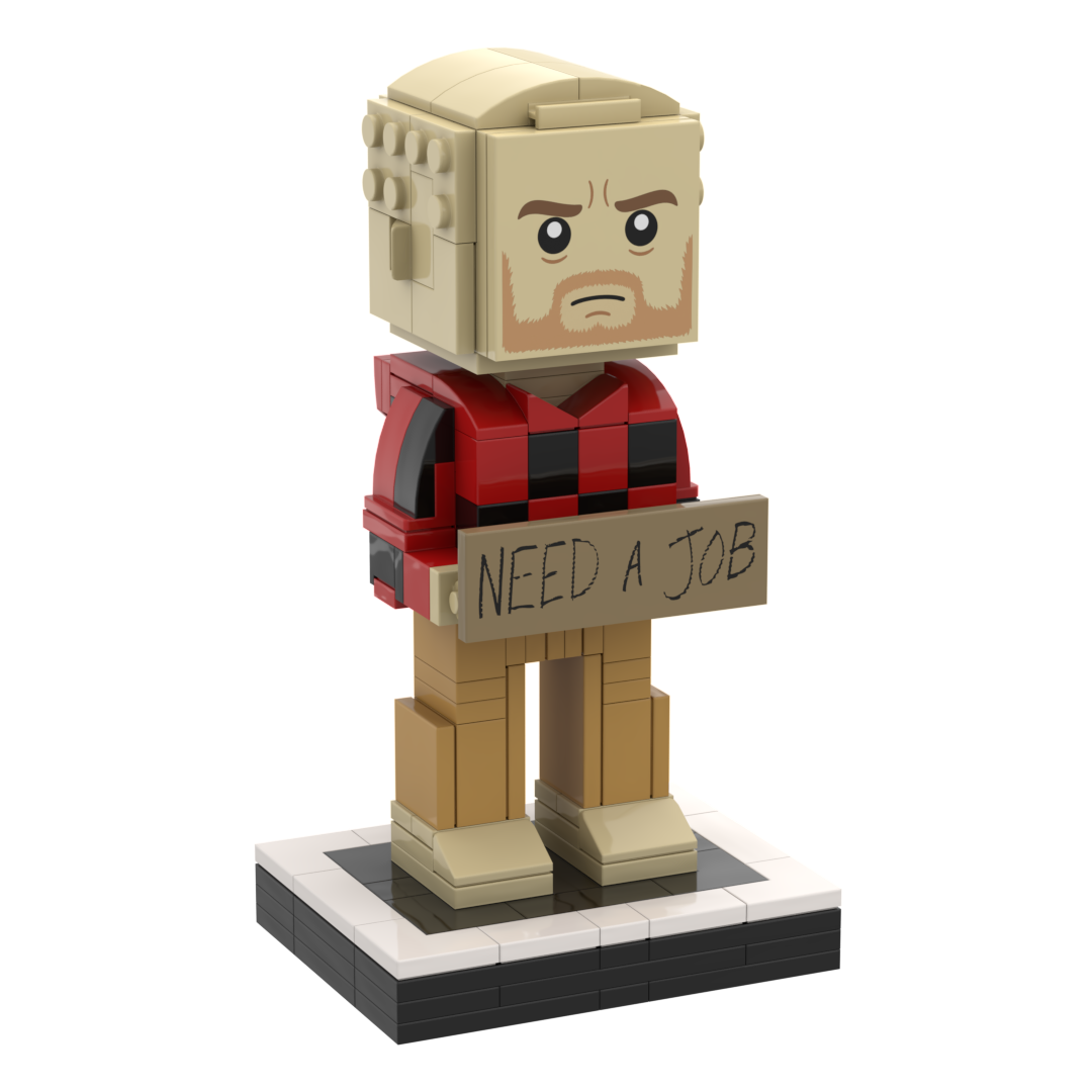 Josh Statue: Brick Building Kit
