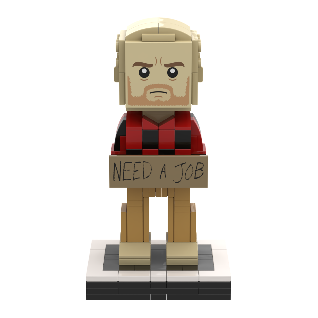 Josh Statue: Brick Building Kit