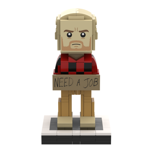 Josh Statue: Brick Building Kit