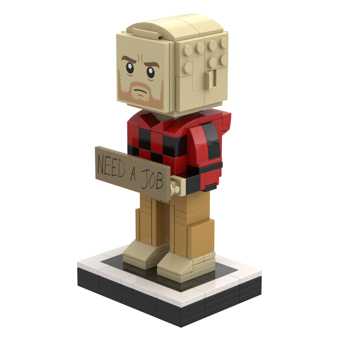 Josh Statue: Brick Building Kit